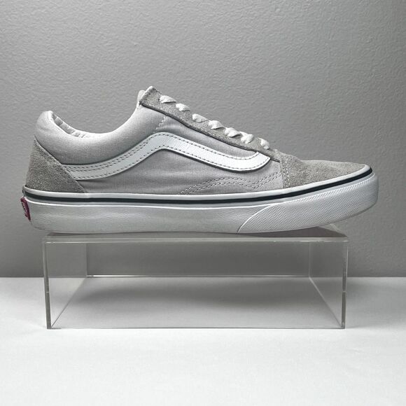 Vans Old Skool Sneakers Grey Suede Women's 6.5 / Men's 5 Low Top Skate Shoes - Picture 2 of 9